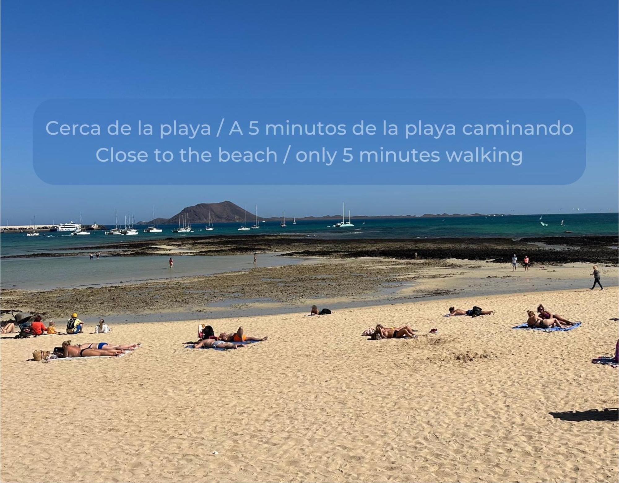 Maracuya Con Piscina, Terraza, Smart Tv, Cocina Completa Y Wifi Apartament Corralejo
