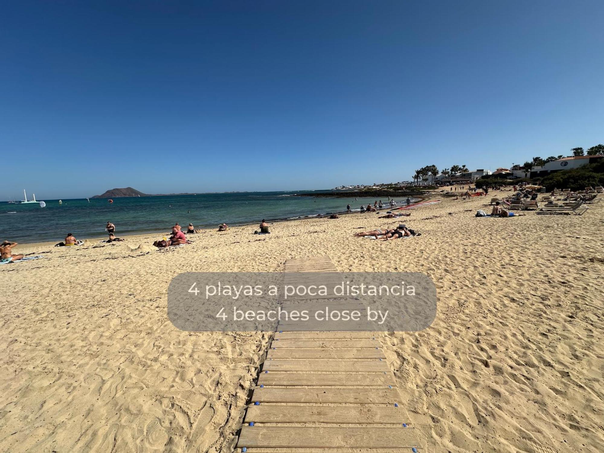 Apartament Maracuya Con Piscina, Terraza, Smart Tv, Cocina Completa Y Wifi Corralejo